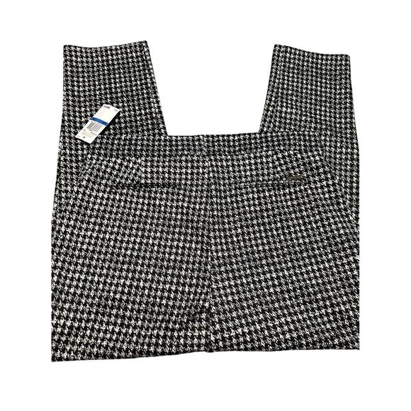 Michael Kors Black White Houndstooth Pull On Pants Women’s Size Xl Nwt - Picture 3 of 6
